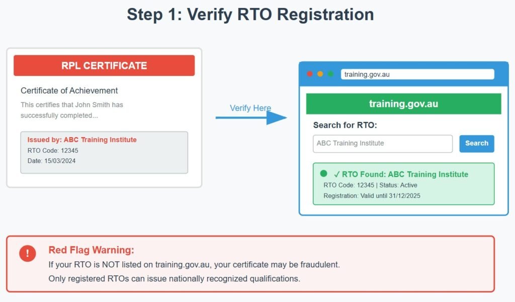 Verify RTO Registration
